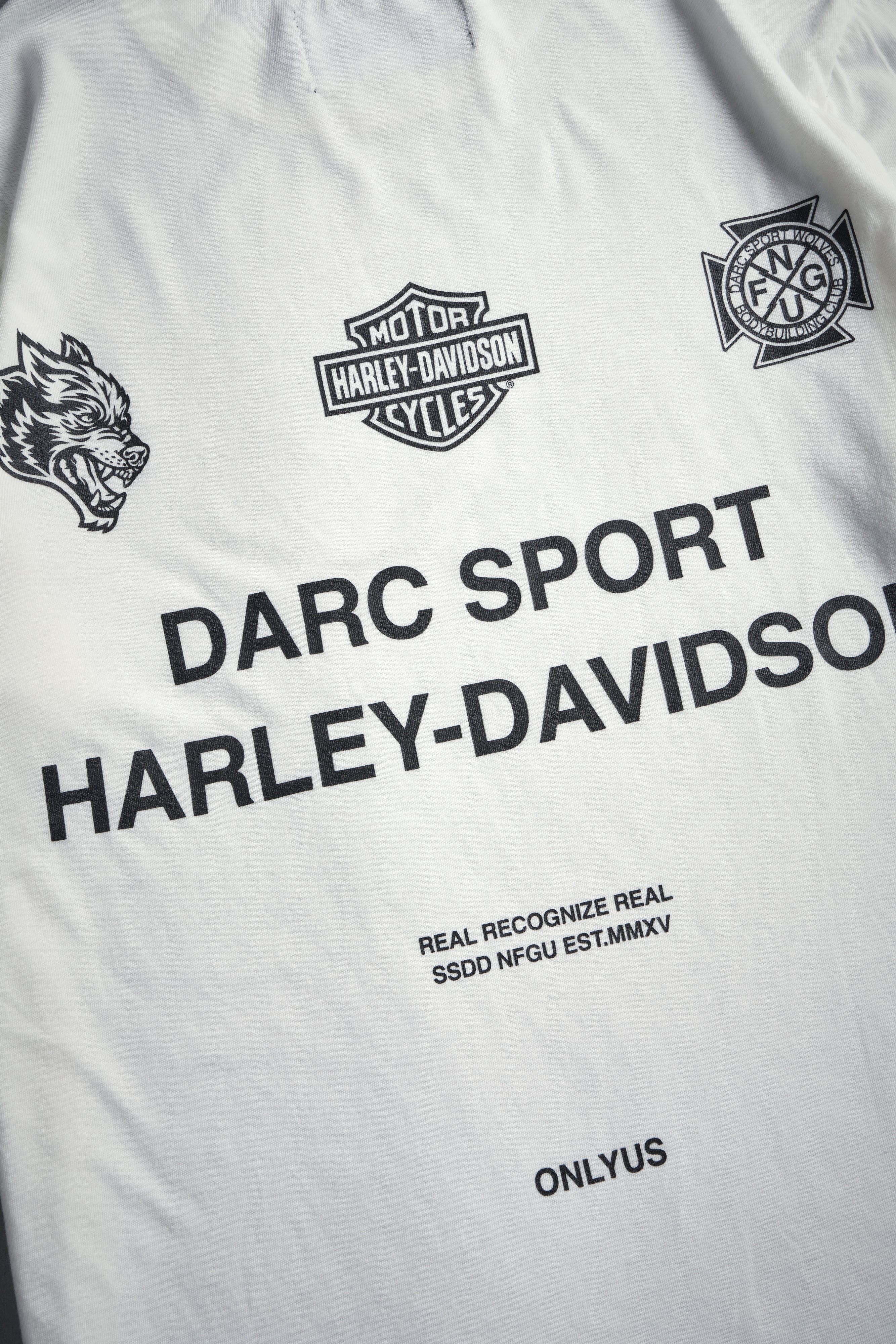 Harley-Davidson X Darc Sport "J. Dean" Premium Tee in Cream