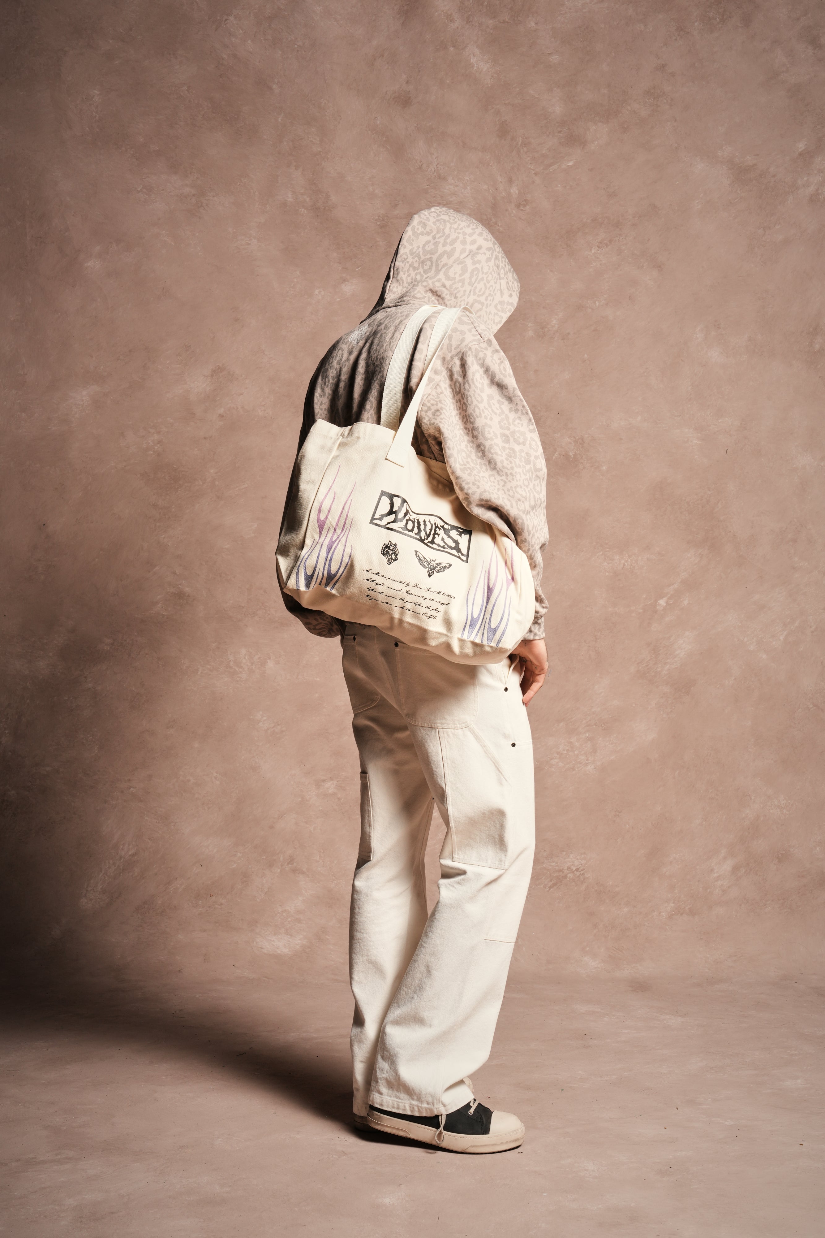 Mickey Mouse Hesh Pierce Hoodie in Clay Leopard