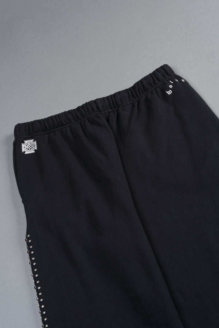 Stud Muerto Baggier Bigelow Sweat Pants In Black
