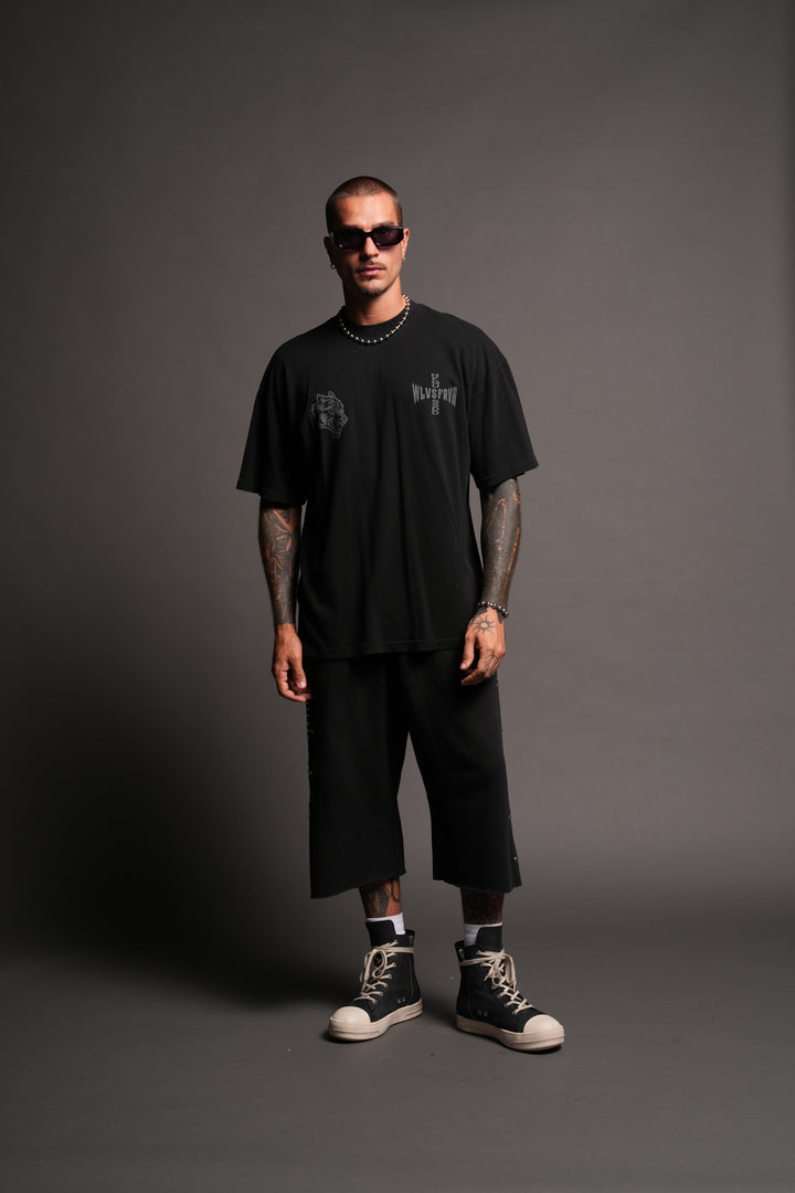 Wolves Heritage Lennox Sweat Pants In Black
