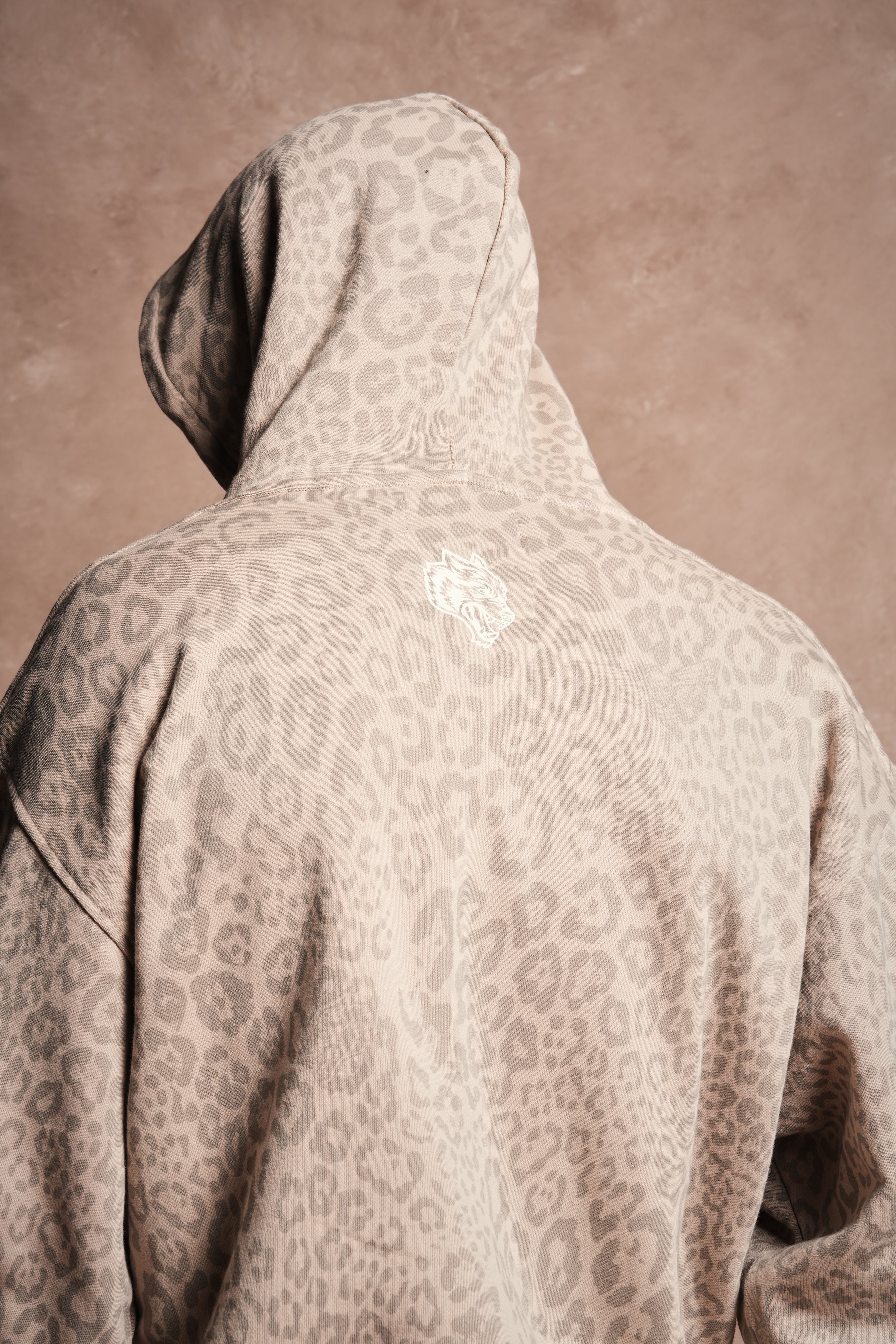 Mickey Mouse Hesh Pierce Hoodie in Clay Leopard