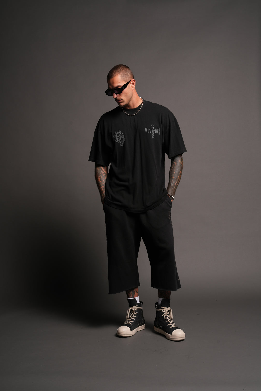 All Of Us 1 Of 500 Premium Oversized Tee In Black