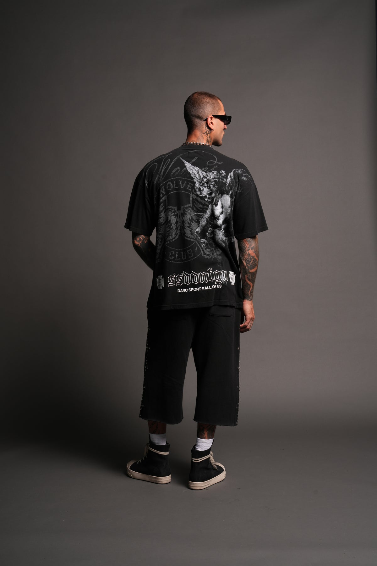 Wolves Heritage Lennox Sweat Pants In Black