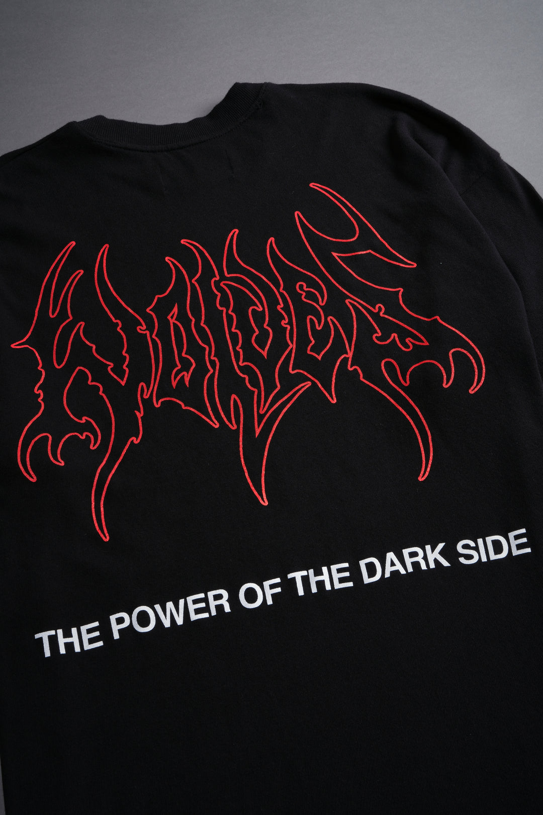 The Power Of The Dark Side Vader "Premium" Oversized Tee in Black