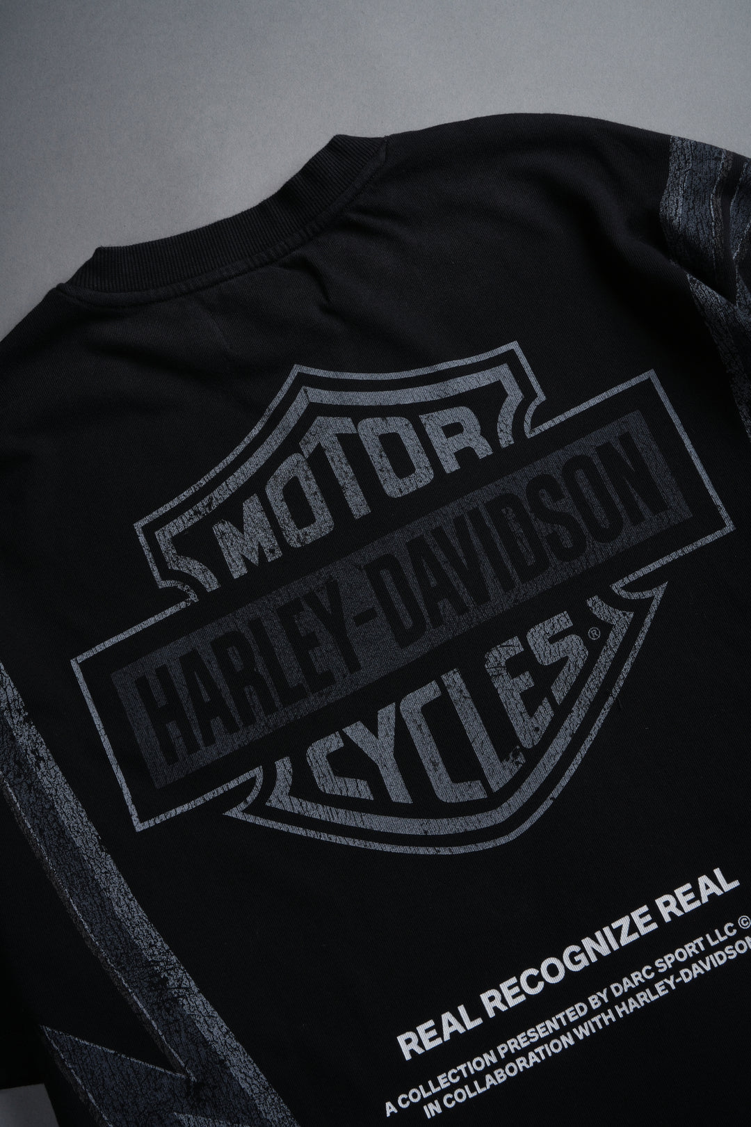 Real Recognize Real Unisex Premium Oversized Tee in Black Drift Wash