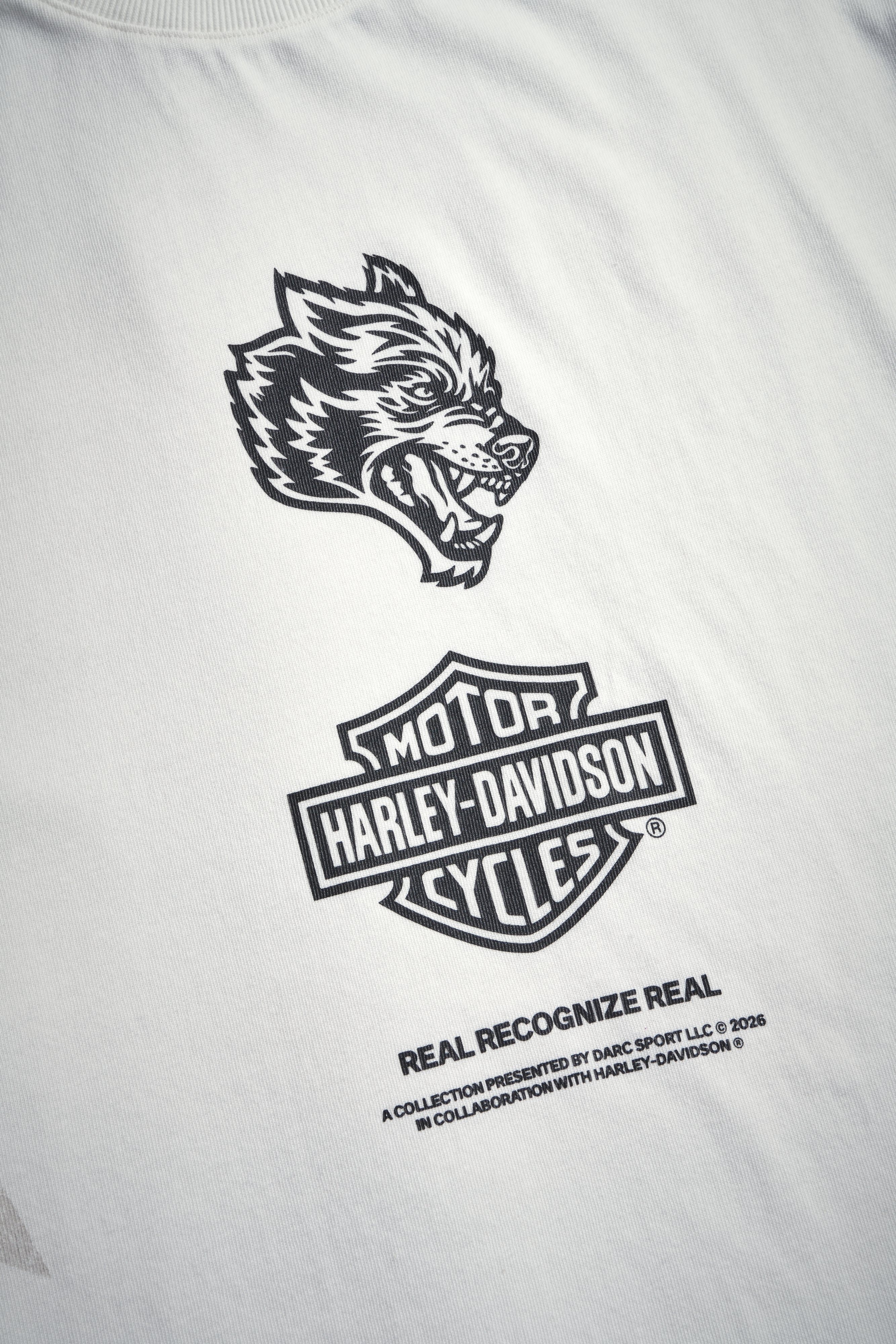 Real Recognize Real Unisex Premium Oversized Tee in Cream