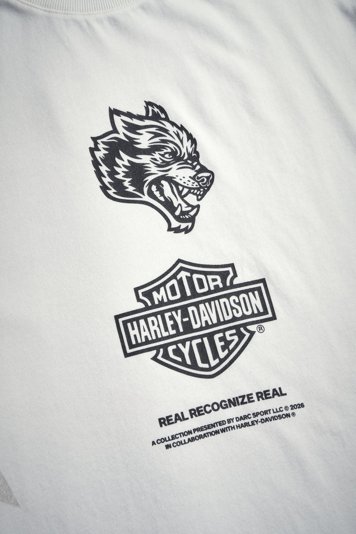 Real Recognize Real Unisex Premium Oversized Tee in Cream