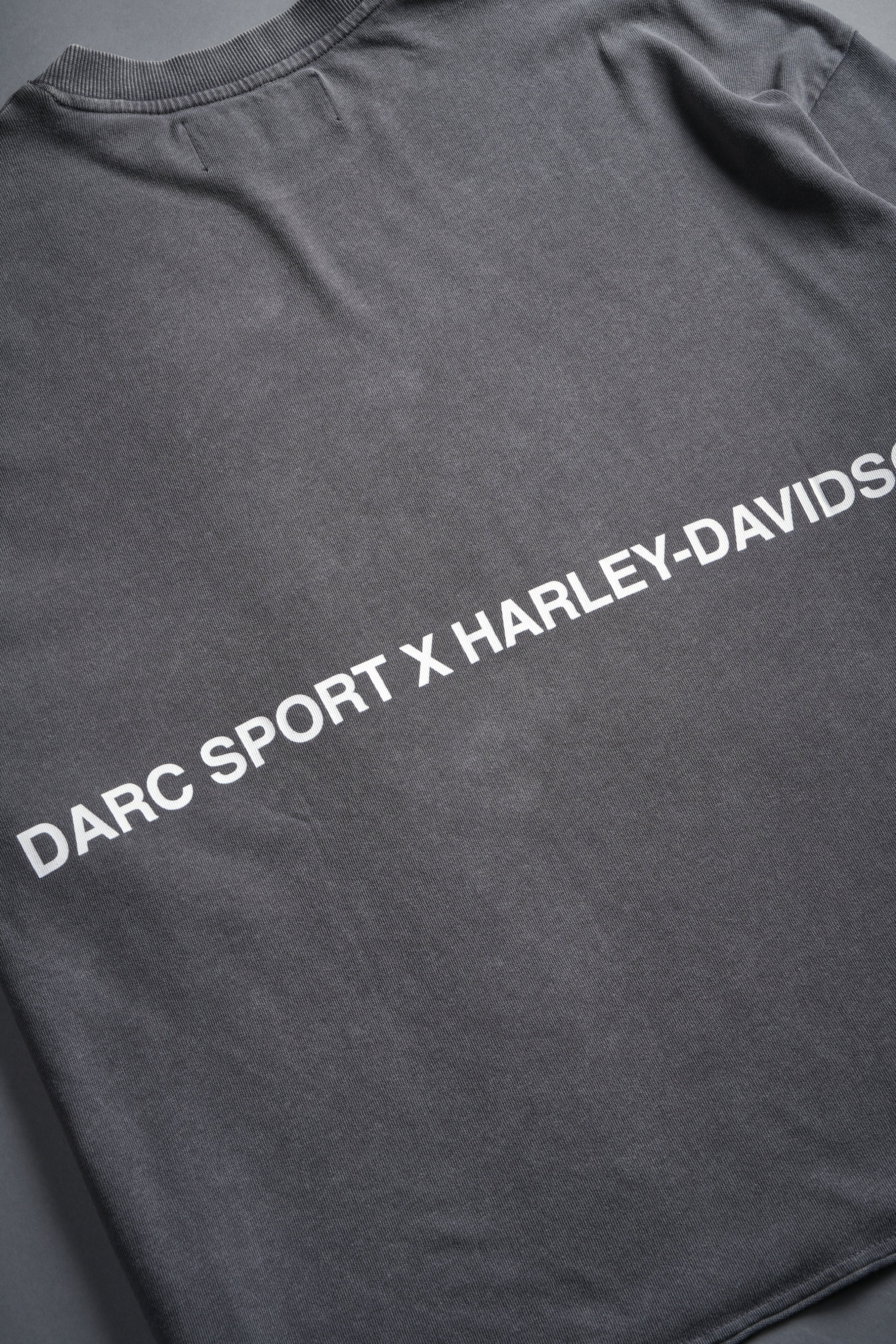 Inferno Shield Premium Unisex Raw Hem "Box Cut" Tee in Slate Gray