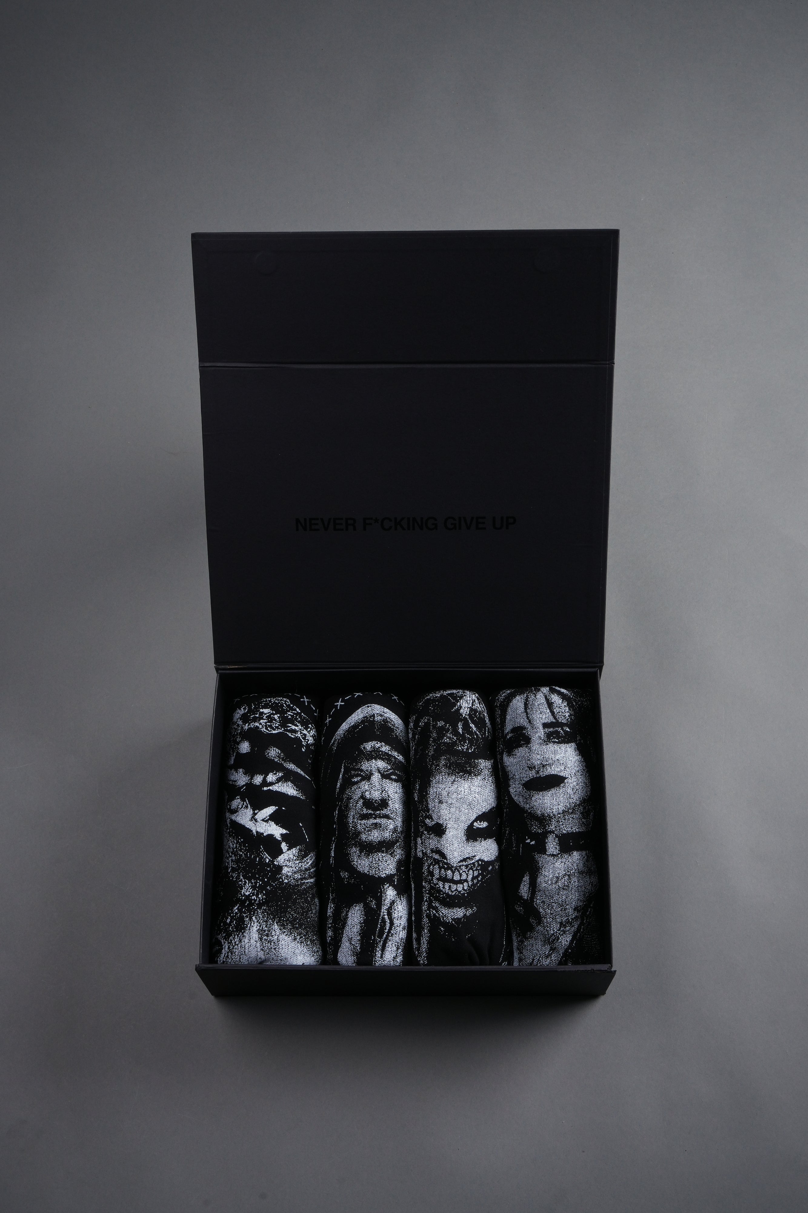 WWE "Side-By-Side" Tee Box Set in Black