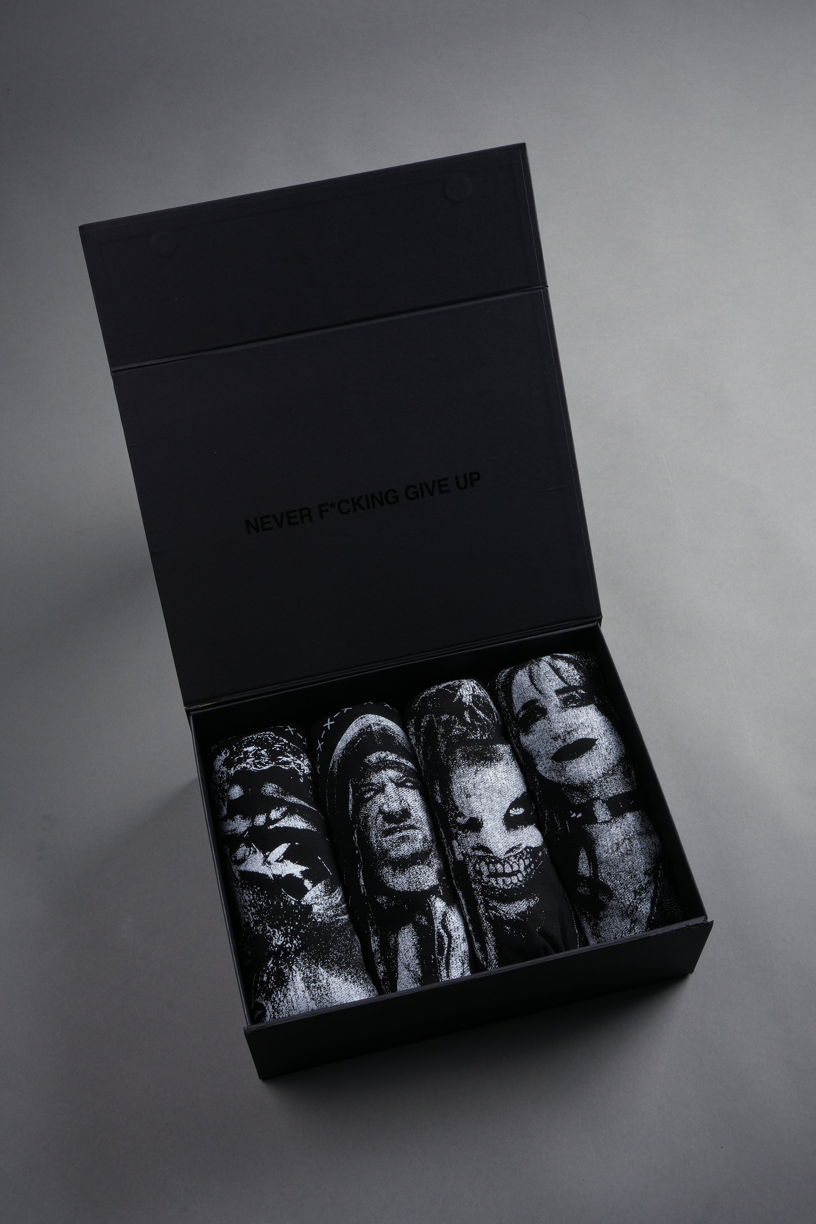 WWE "Side-By-Side" Tee Box Set in Black