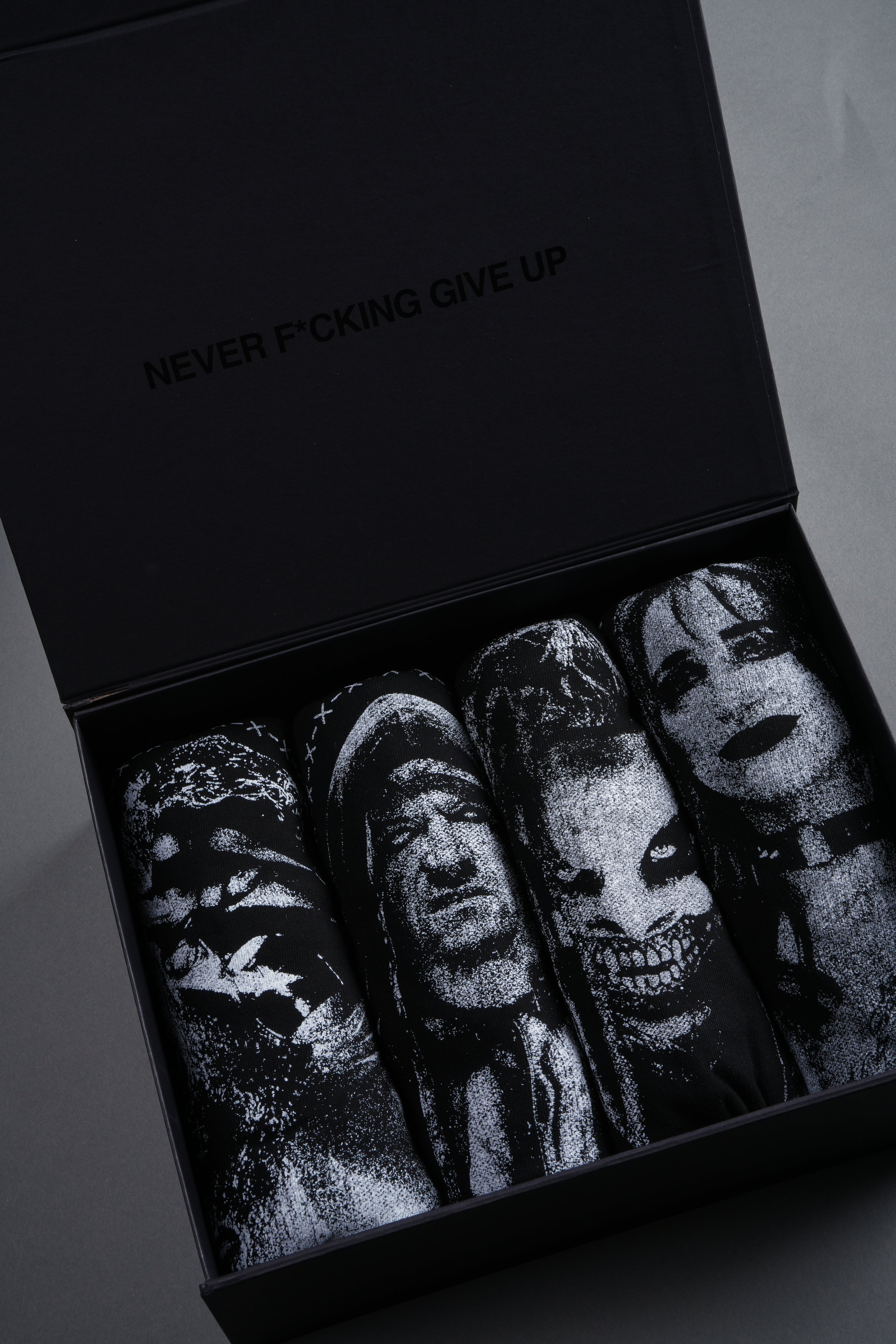 WWE "Side-By-Side" Tee Box Set in Black