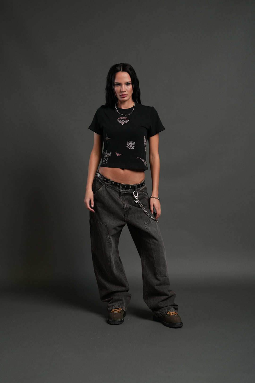 Sacred Flash "Timeless" Tee in Black