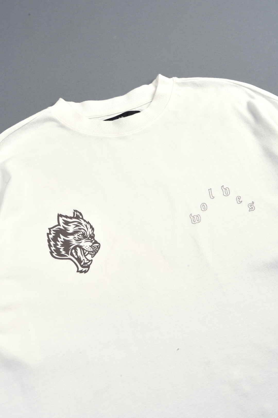 Hand That Holds Premium Oversized Tee In Cream