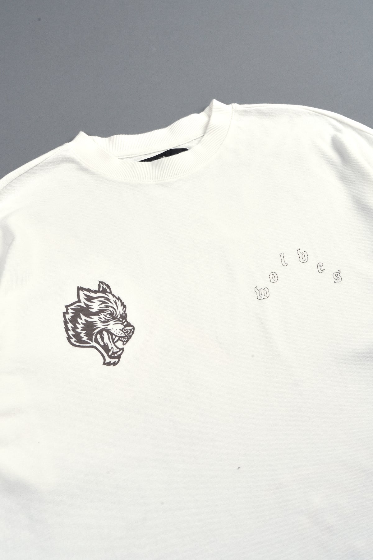 Hand That Holds Premium Oversized Tee In Cream