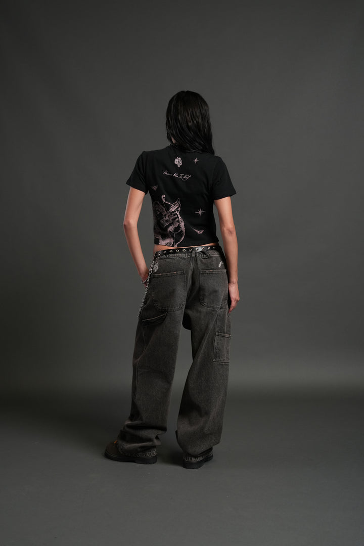 Sacred Flash "Timeless" Tee in Black