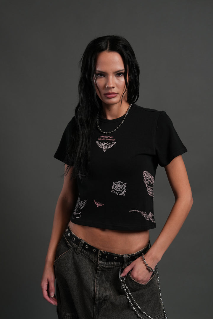 Sacred Flash "Timeless" Tee in Black