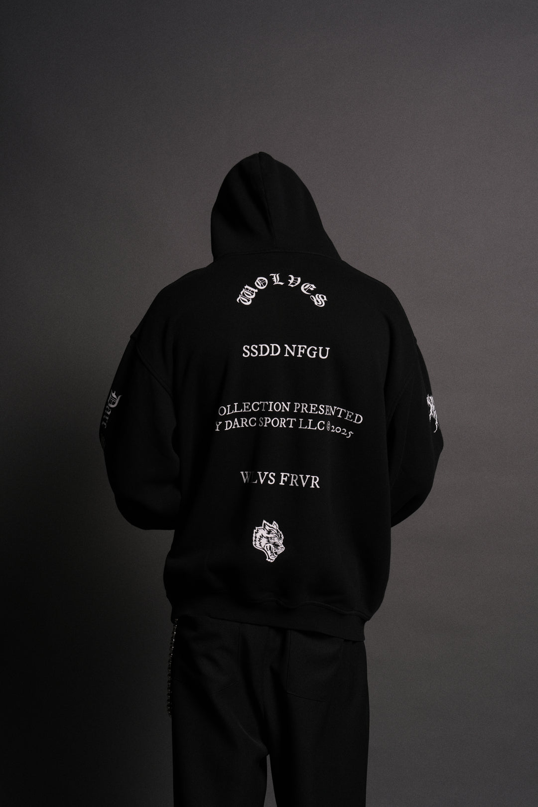 Where Shadows Begin "Pierce" Hoodie in Black