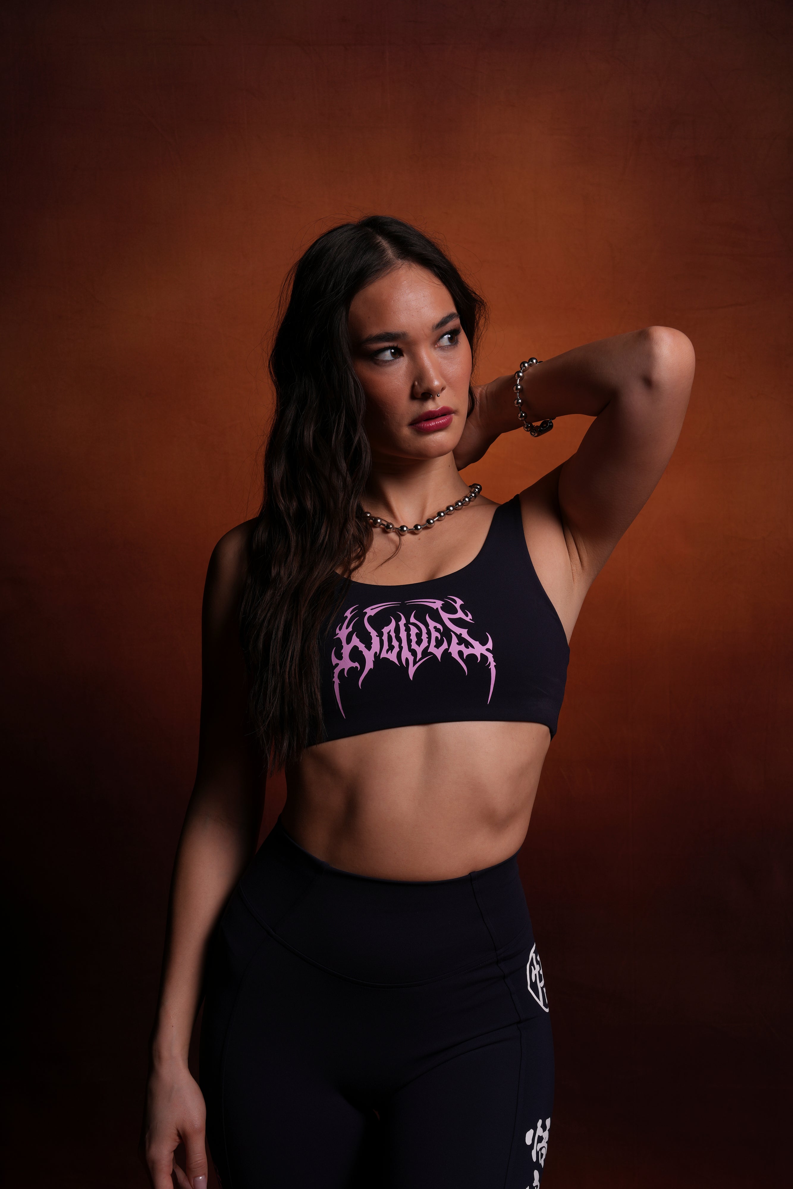 Wolves Hesh Forever "Soto" Energy Bra in Nightshade