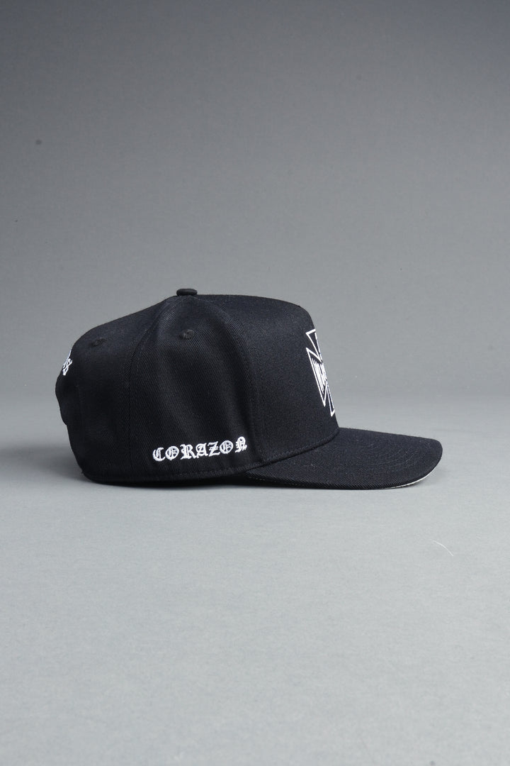 Darc Corazon Snapback In Black