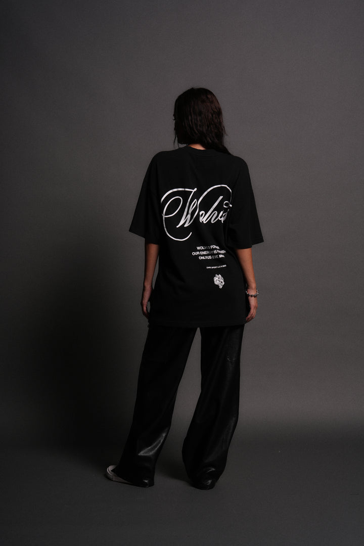 (1 Of 500) Feral "Premium" Oversized Tee in Black