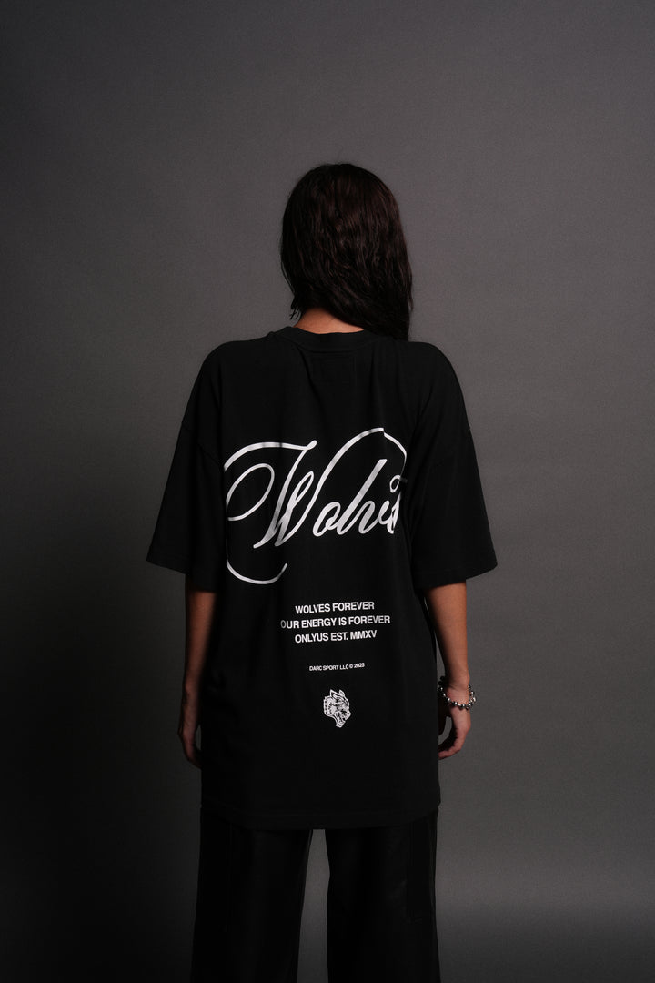 (1 Of 500) Feral "Premium" Oversized Tee in Black