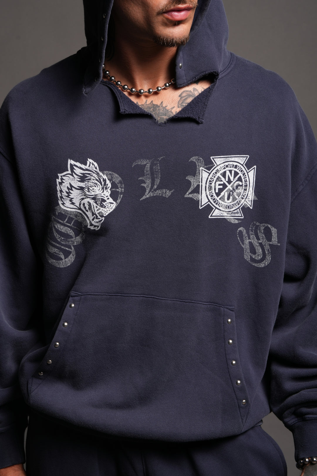 Our Legacy Dempsey Hoodie In Navy