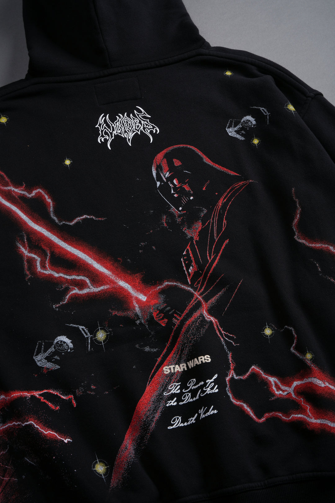 Darth Vader "Side-By-Side" Pierce Hoodie in Black