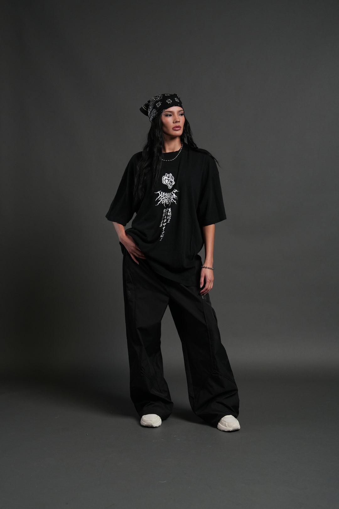 Demon Within "Premium" Oversized Tee in Black