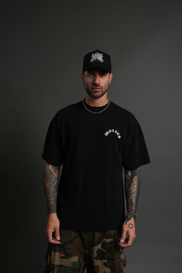 Darc Creation "Premium" Oversized Tee in Black