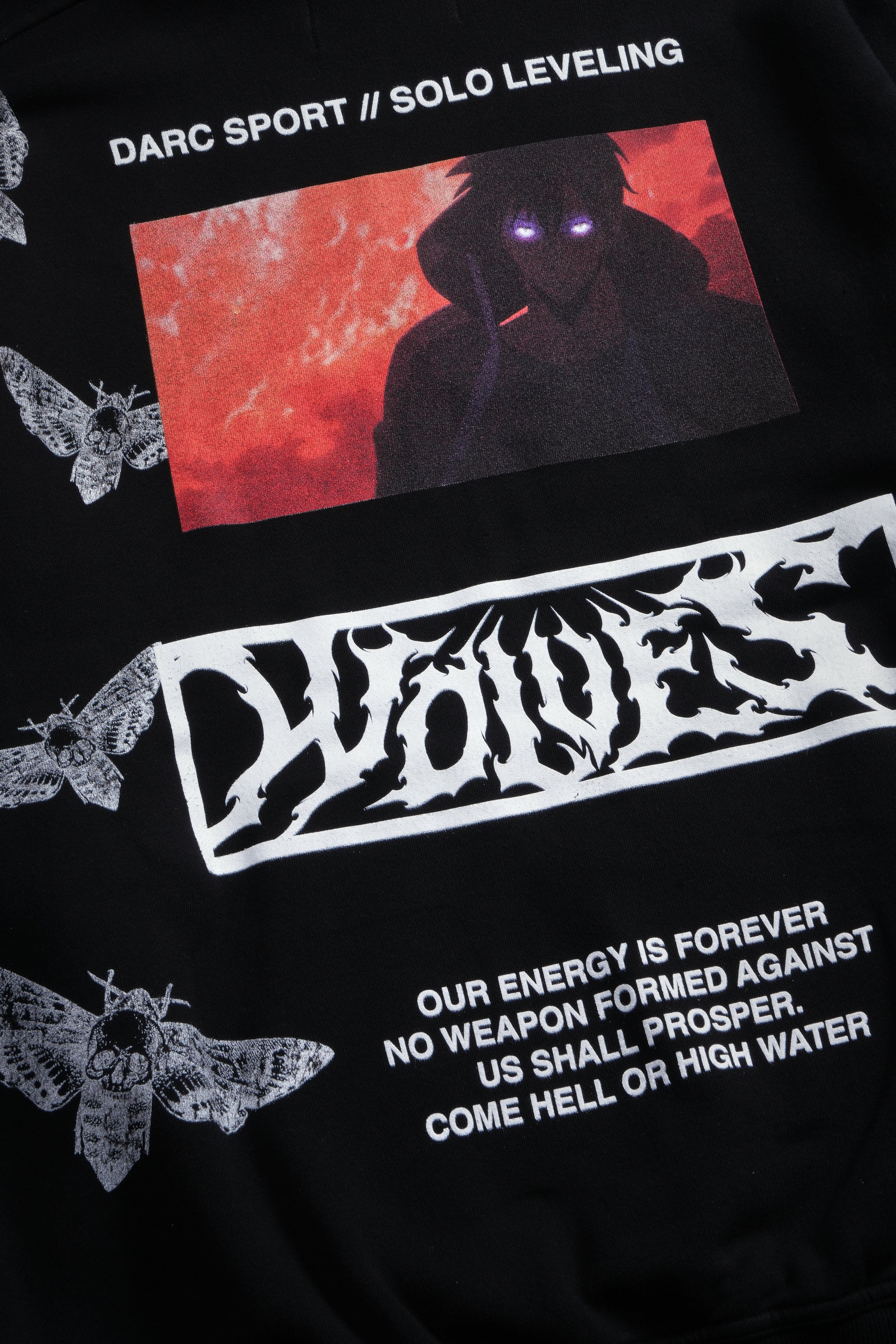 Darc Hunter "Pierce" Hoodie in Black