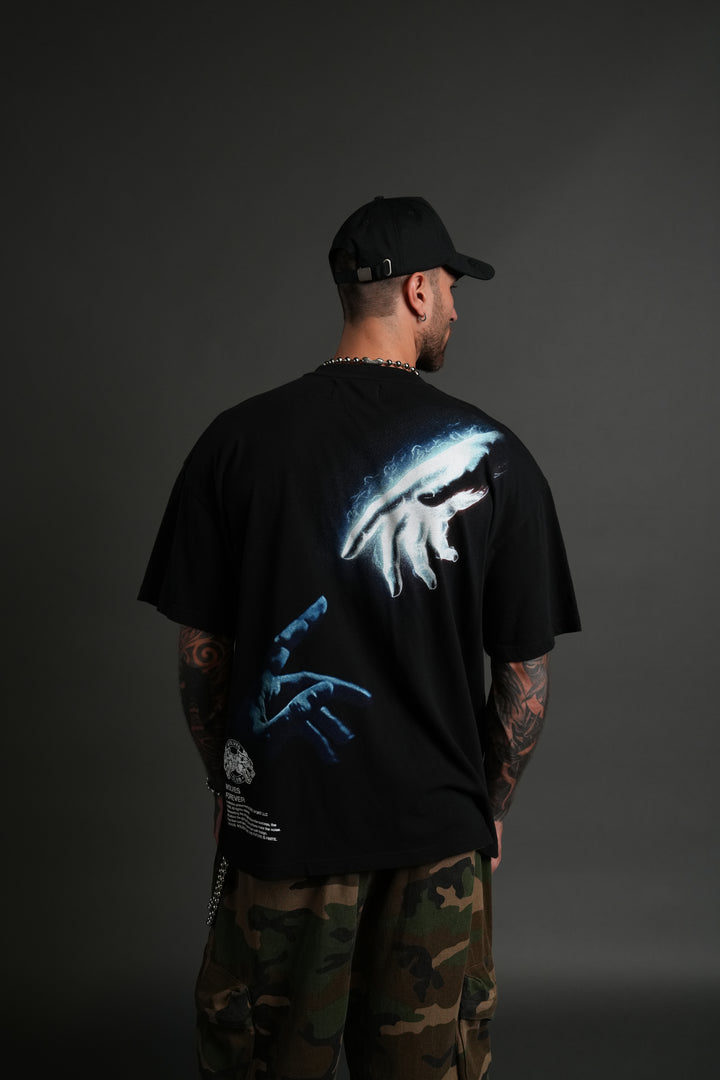 Darc Creation "Premium" Oversized Tee in Black