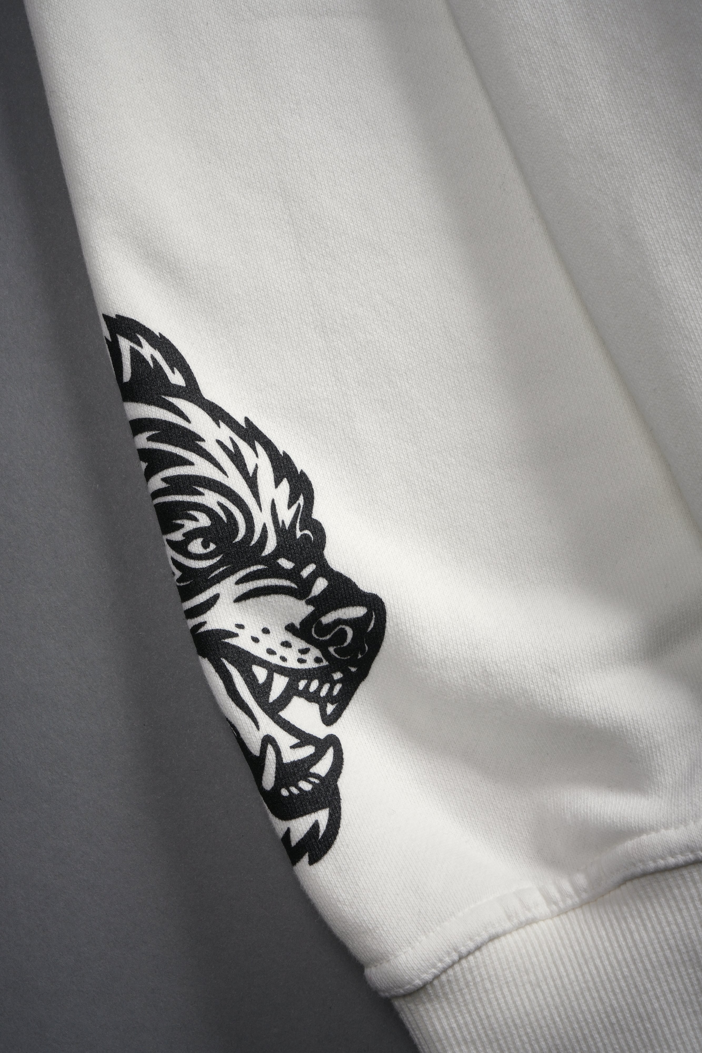 Demon Knight "Pierce" Hoodie in Cream