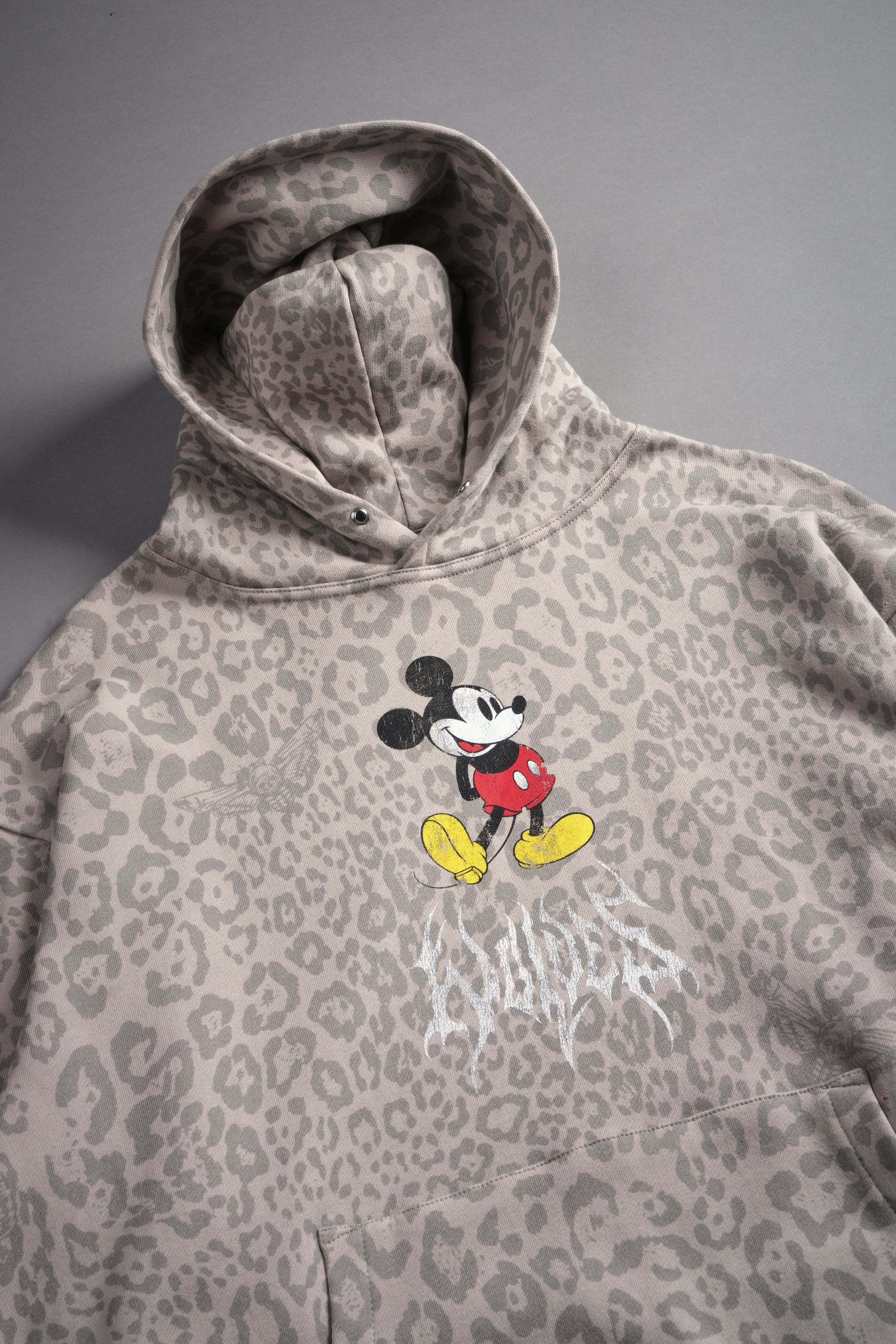 Mickey Mouse Hesh Pierce Hoodie in Clay Leopard – DarcSport