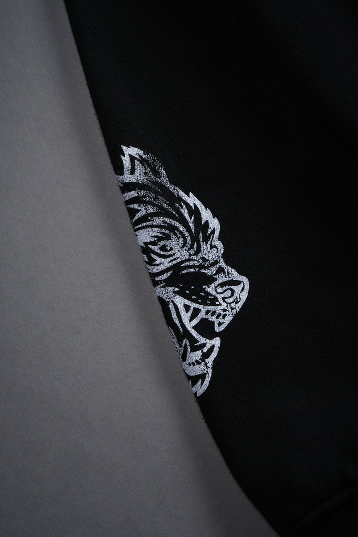 S-Rank Vex Double Zip Hoodie in Black