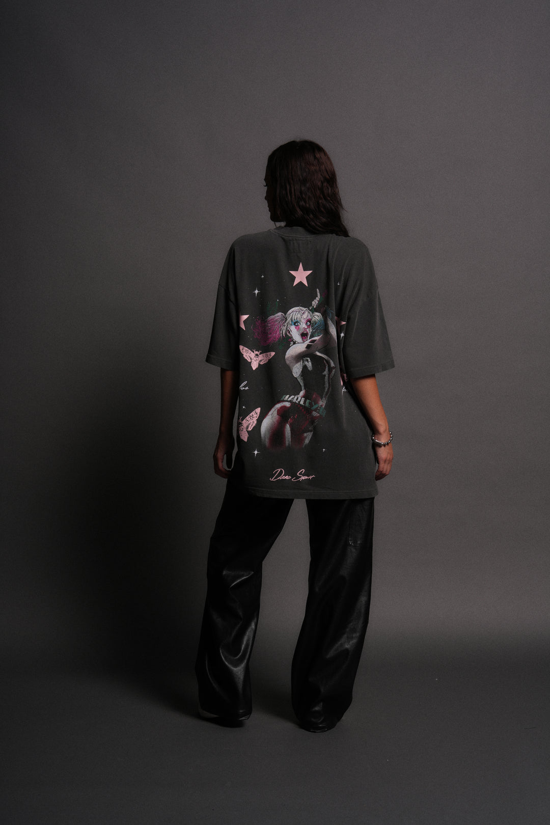 She's a Star Unisex "Premium" Oversized Tee in Wolf Gray