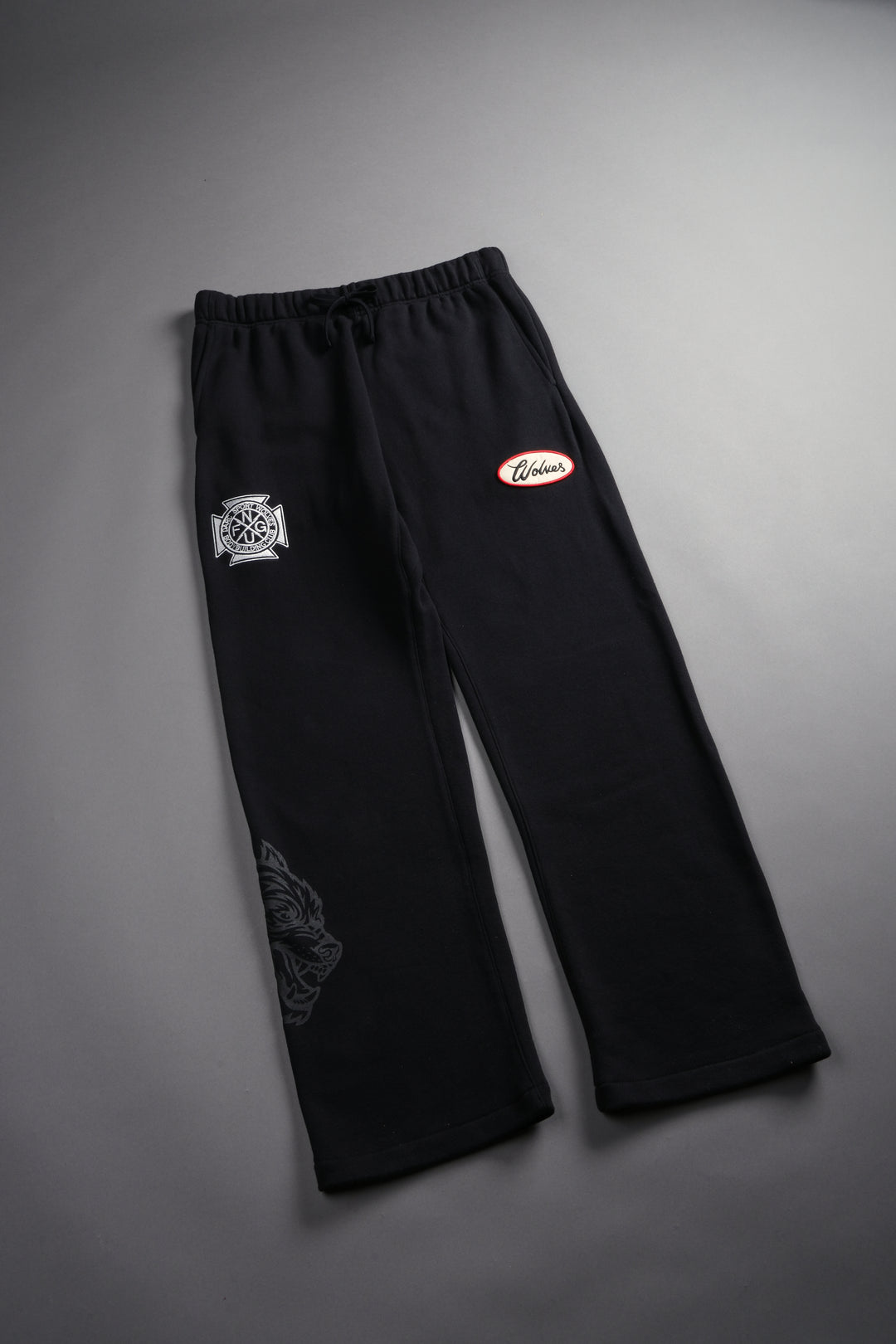 Written On Stone Bigelow Sweat Pants in Black
