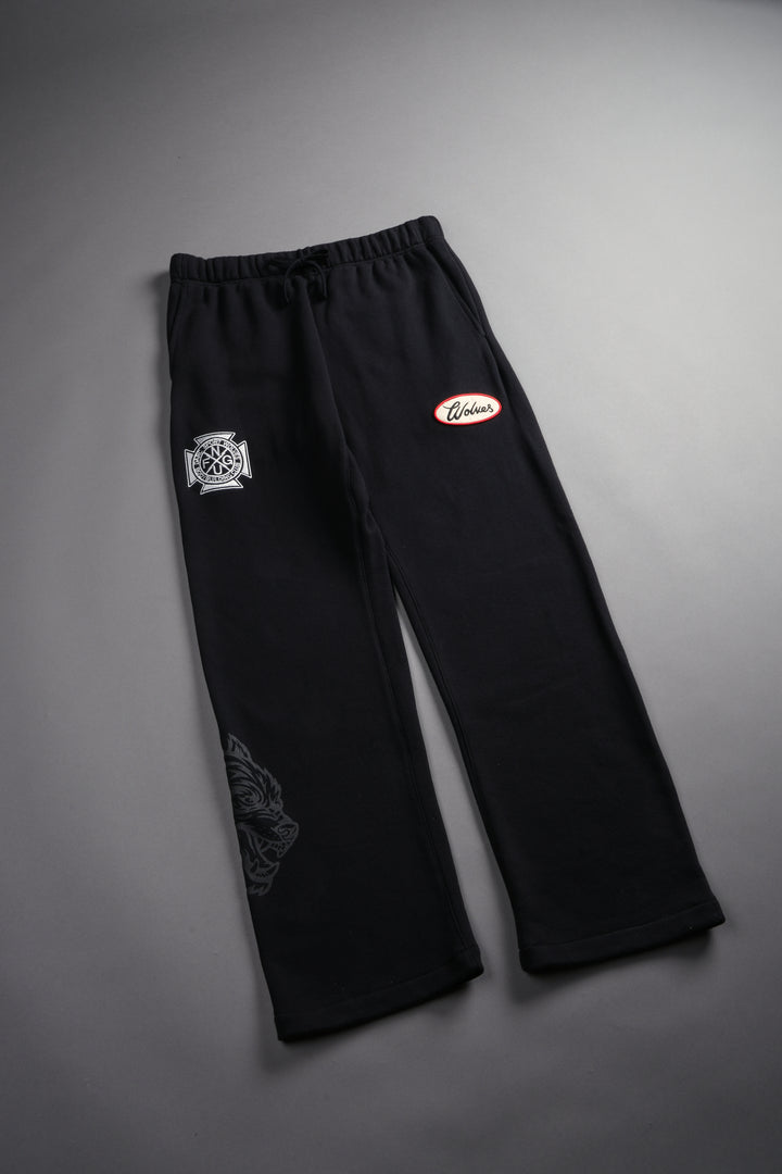 Written On Stone Bigelow Sweat Pants in Black