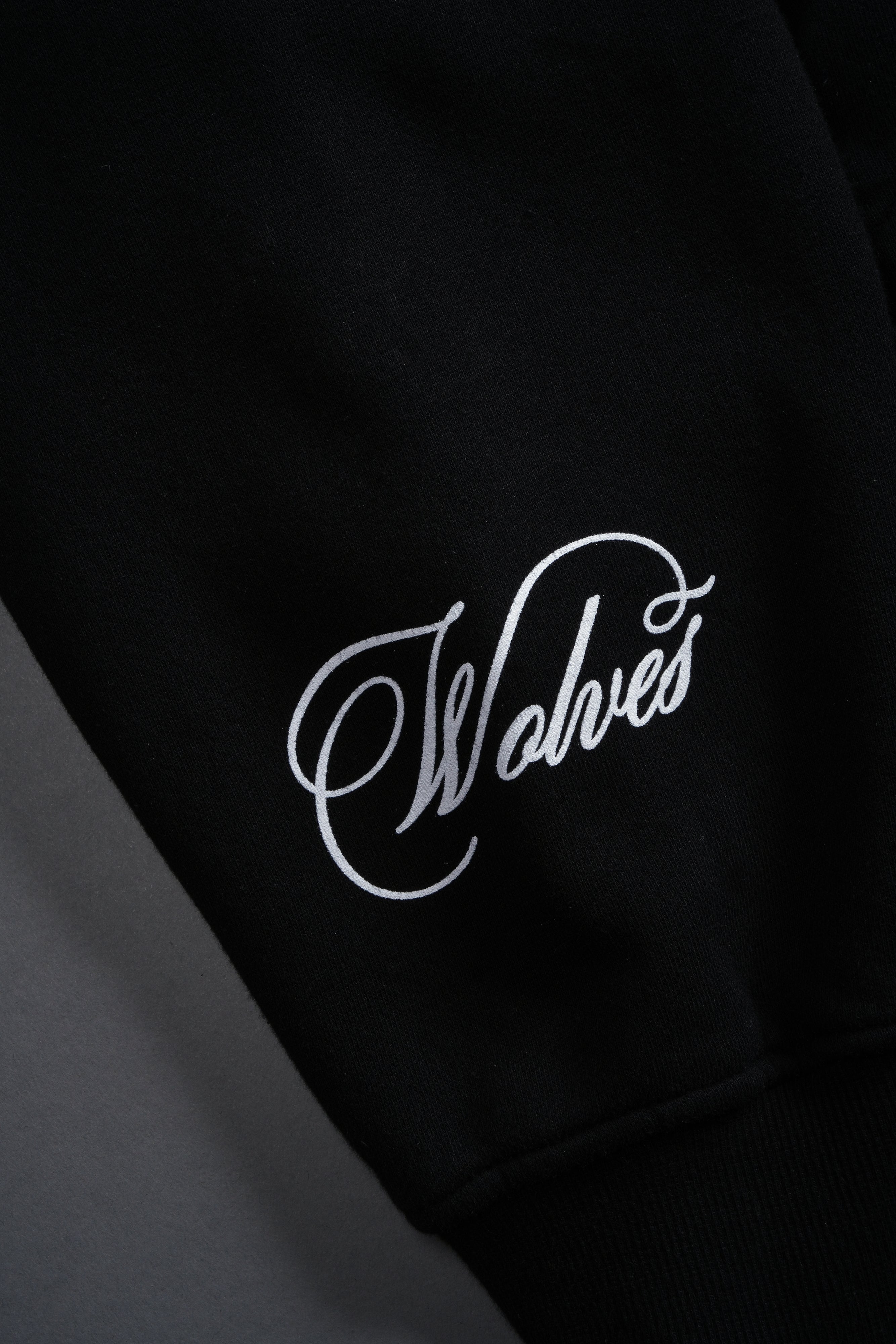 Arise Vex Double Zip Hoodie in Black