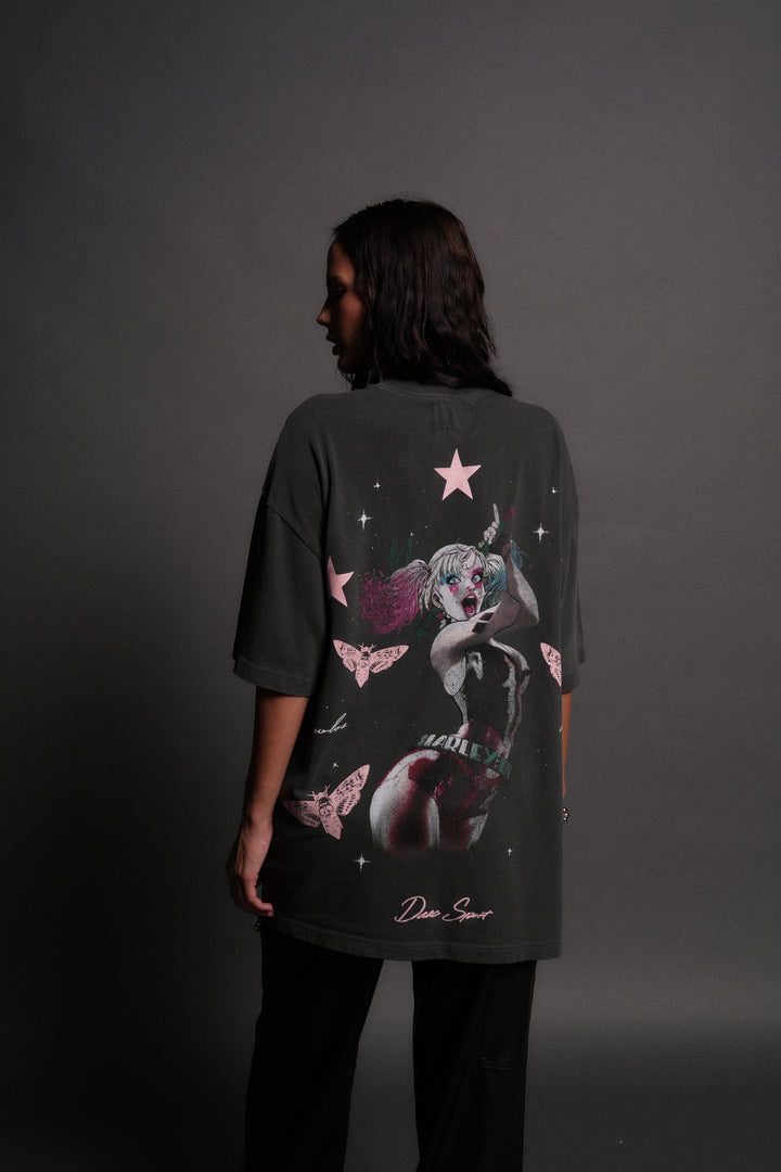 She's a Star Unisex "Premium" Oversized Tee in Wolf Gray