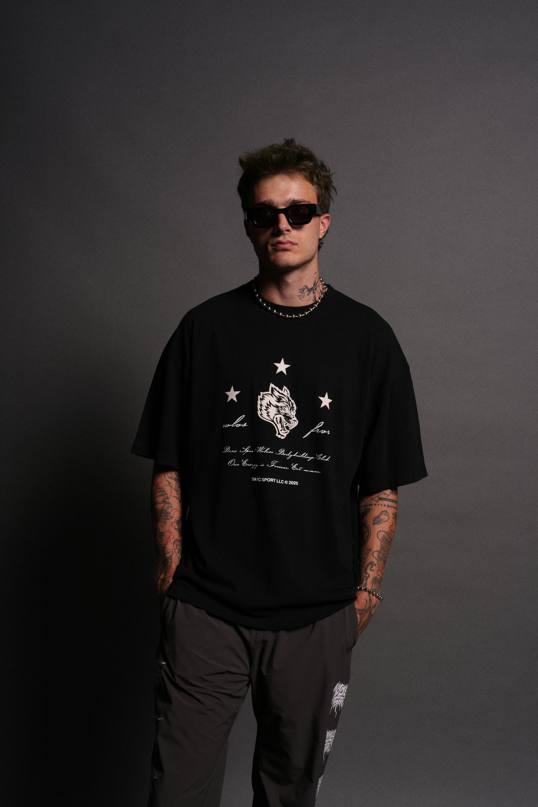 She's a Star Unisex "Premium" Oversized Tee in Black