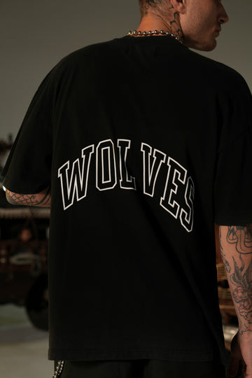 Son Of Odin "Premium" Oversized Tee in Black
