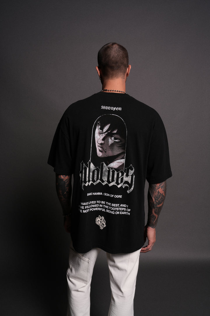 Determined "Premium" Oversized Tee in Black