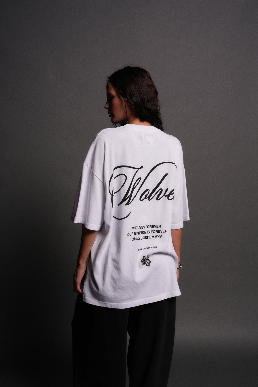 (1 Of 500) Feral "Premium" Oversized Tee in White