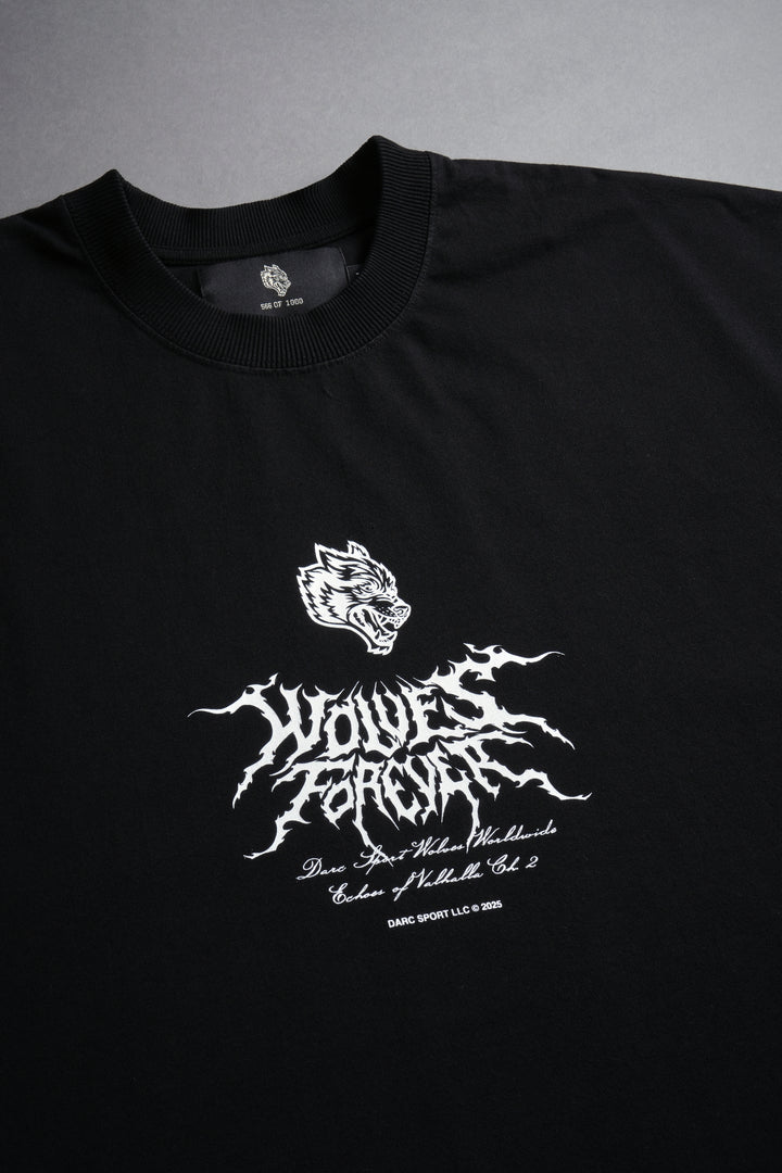 Darc Wings "Grunge" Cut Off Tee in Black