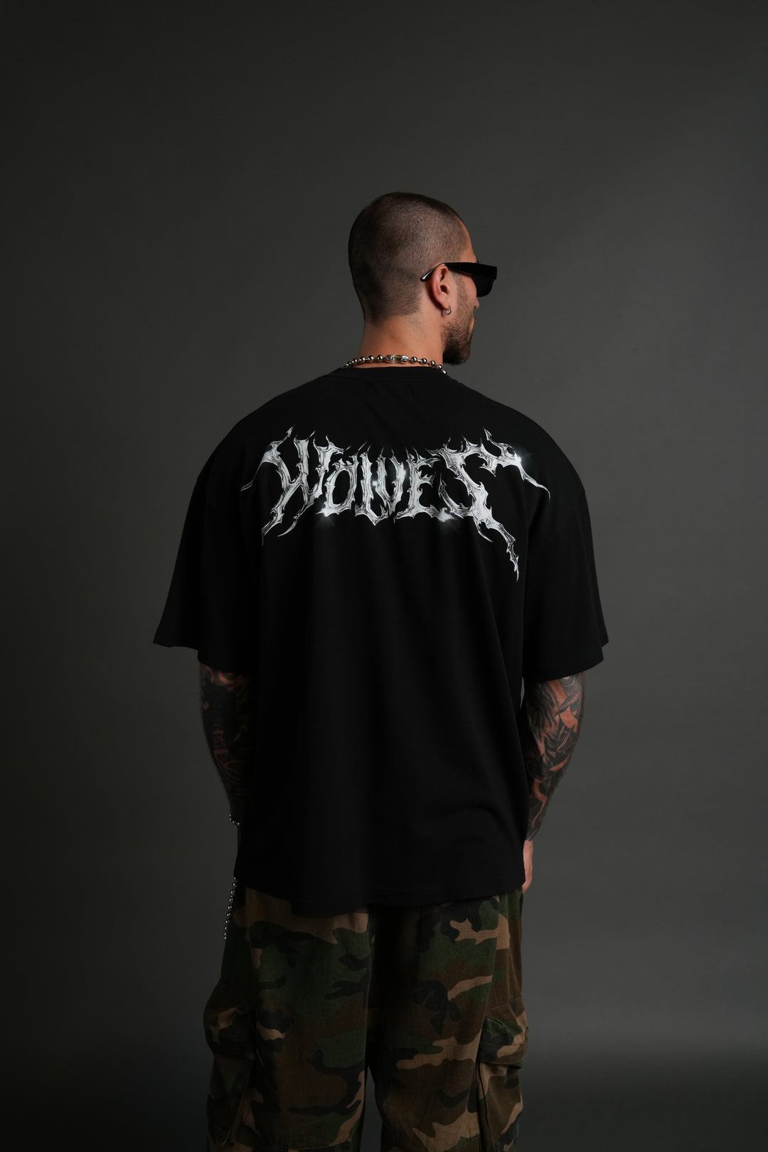 Blood Thirsty Future "Premium" Oversized Tee in Black