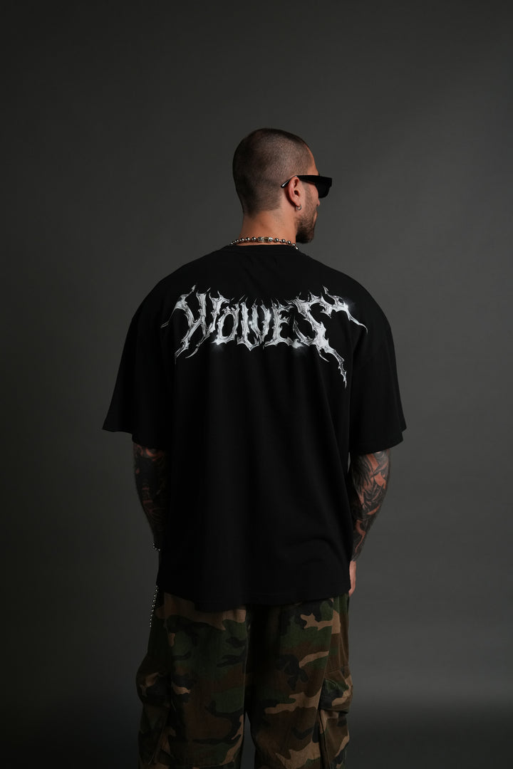 Blood Thirsty Future "Premium" Oversized Tee in Black