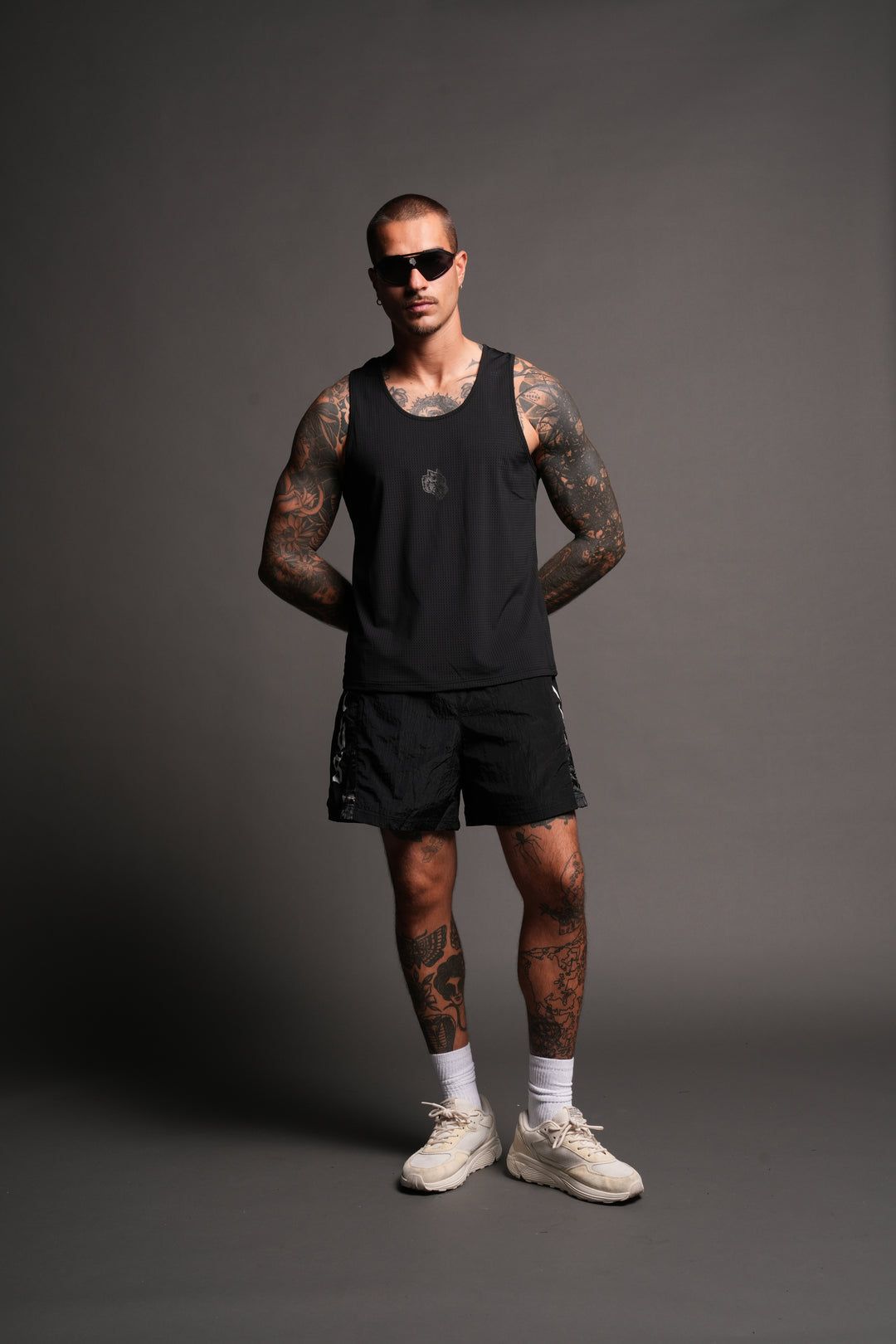 Pyramid V3 Rocky Running Tank In Black