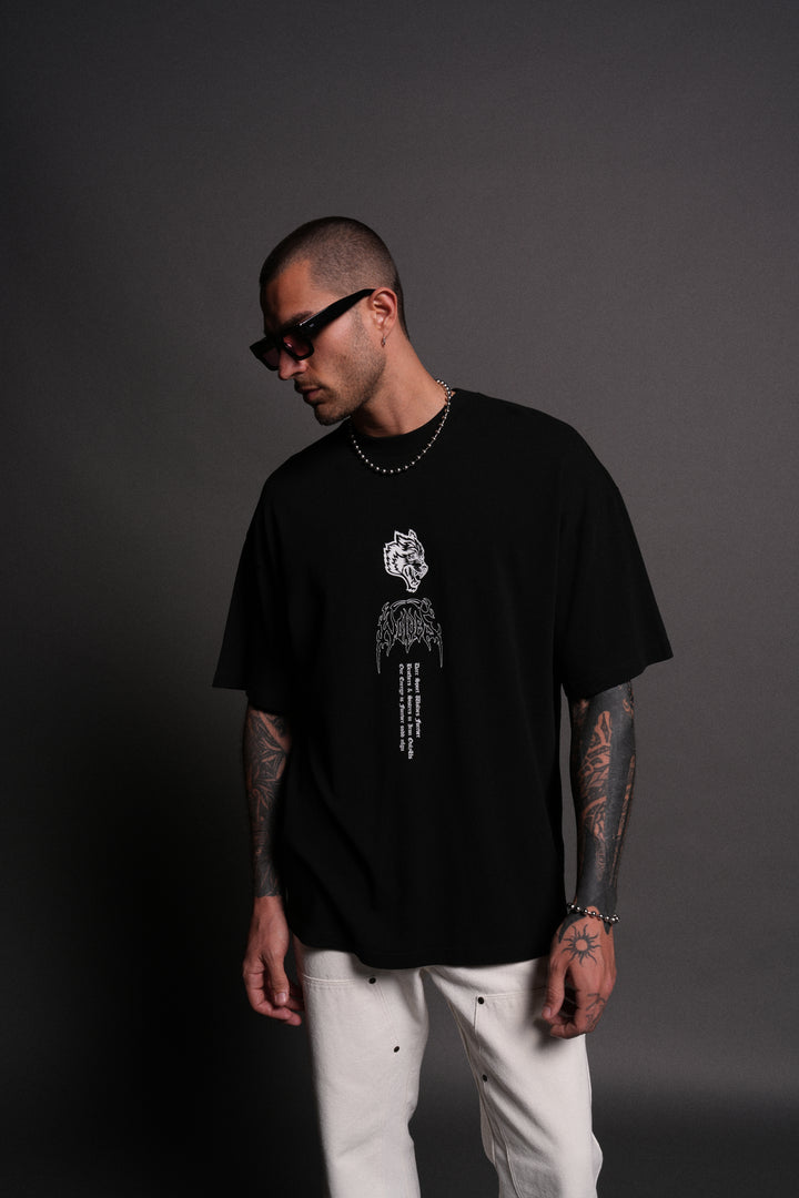 Kokushibo "Premium" Oversized Tee in Black