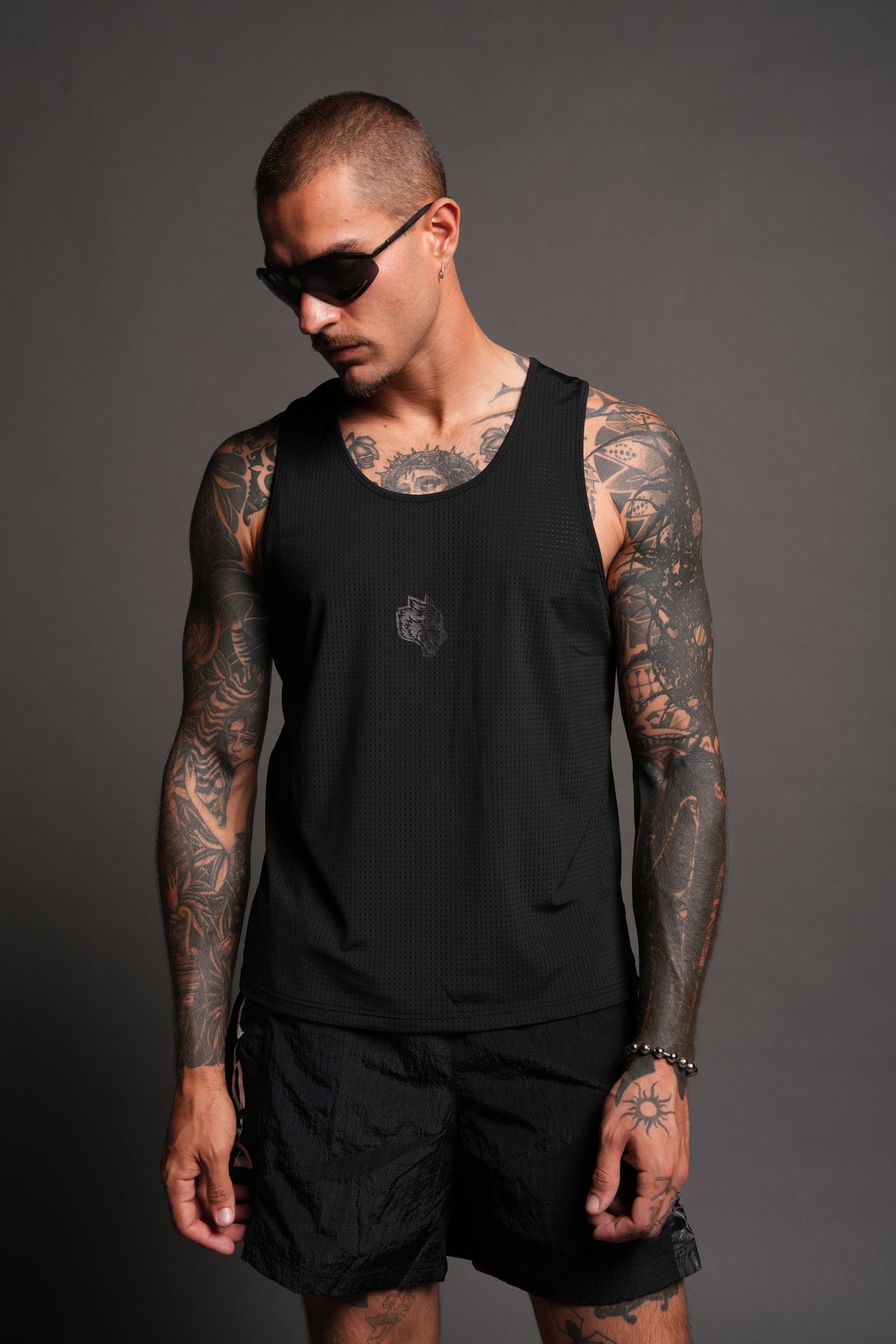 Pyramid V3 Rocky Running Tank In Black