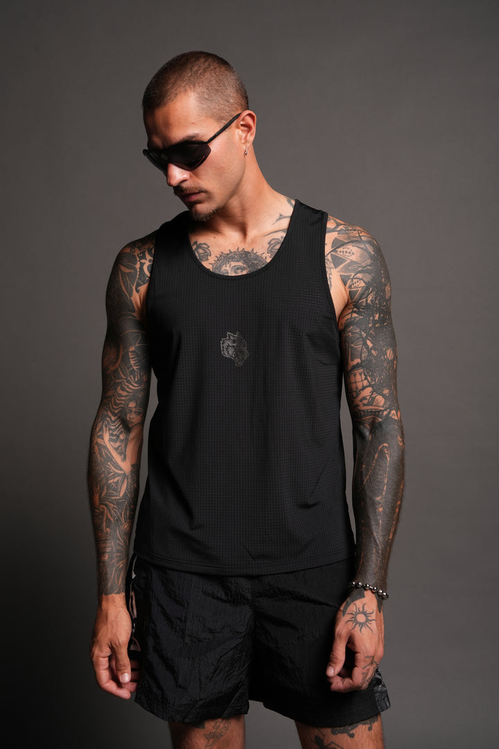 Pyramid V3 Rocky Running Tank In Black
